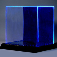 Éclairage LED Vitrine acrylique pour objets de collection-Modèles, Lego & Figurines Vitrine anti-poussière pour objets de collection