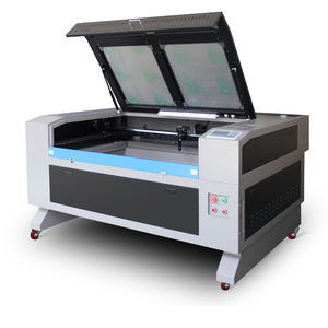 60W 80W 100W 150W 300W 1390 1325 6090 1610 Machine de gravure <span class=keywords><strong>laser</strong></span> CO2 à double tête de grande surface Machine de découpe <span class=keywords><strong>laser</strong></span> CNC - Product Image 1