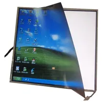 LCD TV 32 inç polarize filmi polarize filtre levha için Samsung LG AUO BOE paneli