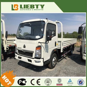 Chinese Brand Howo 4x2 3Ton <strong>Small</strong> Diesel Light <strong>Cargo</strong> <strong>Trucks</strong> Transport Goods LHD RHD 4.2M Lorry <strong>Truck</strong> for Sale - Product Image 5