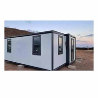 Pièces de maison conteneur plate moderne et respirante |   Fournisseur de matériaux de construction pour bâtiments de bureaux, ateliers extérieurs et centres commerciaux (1 chambre)
