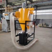Nouvel aspirateur industriel à double cyclone silencieux pour le travail du bois 5,5 kW 99,99% d'efficacité 80 dB