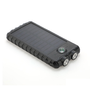 พาวเวอร์แบงค์แบบพกพาที่ชาร์จเร็วพร้อมแหล่งจ่ายไฟมือถือที่ชาร์จพลังงานแสงอาทิตย์ - Product Image 1