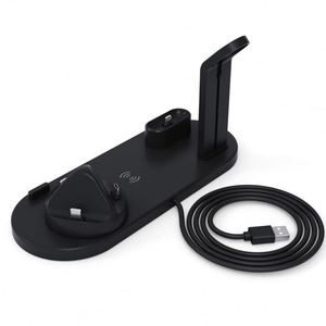 Wholesale Portable 5 in 1 Universal Mobile Phone Charger Mushroom <b>Wireless</b> Fast Charger Dock - Product Image 1