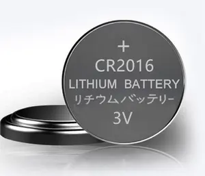 2023 베스트 셀러 3V CR2016 시계 용 리튬 버튼 셀 배터리