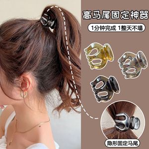 ゴールド メタル ヘア クロー クリップ 小さめ キッズ パンプキン オクトパス クロー クリップ セット シャイニー ブラック カスタム 韓国風 ラグジュアリー ヘア クロー クリップ - Product Image 5