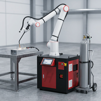 Robot de soudage collaboratif mobile à 6 axes avec capteur de force et de couple, sans programmation, pour la soudure de CS, SS, AL