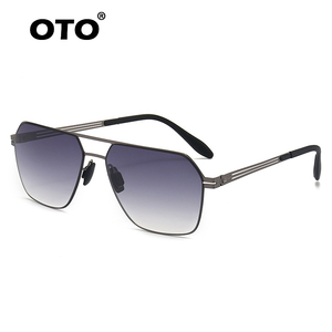 Gafas de Sol de Metal para Hombre OTO Fashion, Gafas de Sol de Doble Puente al por Mayor para Hombre - Product Image 6