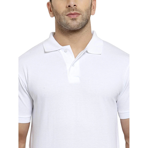 Polo en coton premium 240 GSM, toucher doux, tissu épais, coupe classique, style décontracté chic, fabrication OEM, marque privée, vêtements pour hommes - Product Image 3