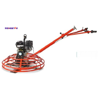 Truelle à béton de haute précision à moteur Honda Rising Star 5,5 CV, outil de nivellement de sol durable à essence, garantie 1 an