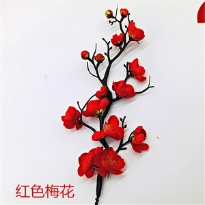 Red Plum Blossom Cake Decoration Plastic Reusable For Birthday Celebration Chinese New Year - Product Image 4