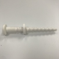 Tornillo y perno de cerámica refractaria de cordierita y mullita resistentes al choque térmico