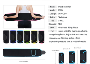 Meilleure vente femmes Fitness <span class=keywords><strong>ceinture</strong></span> de soutien contrôle du ventre néoprène sueur <span class=keywords><strong>ceinture</strong></span> taille-taille formateur de taille - Product Image 3