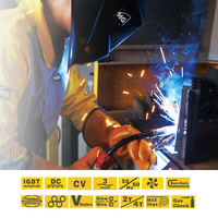Hugong INVERMIG 350WEIII 500WEIII Inverseur industriel IGBT LIFT TIG Manuel Aluminium 3 en 1 Machine à souder MMA MlG TIG
