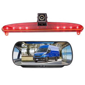 Cámara de visión trasera de vehículo con luz de freno LED GreenYi para <span class=keywords><strong>Iveco</strong></span> Daily 2015-2017 Truck Van impermeable AHD 1080P visión nocturna 175 grados - Product Image 1