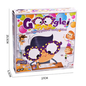 Mesa de rompecabezas para niños de Venta caliente, juego de dibujo interactivo para padres e hijos 'Wacky Vision U Draw I Guess', divertidos juguetes de plástico - Product Image 1