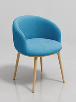 Chaise de salle à manger en métal de style nordique minimaliste moderne, confortable pour le bureau, la maison, la réception, les salons de thé et l'usage occasionnel