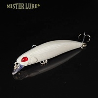 MISTER LURE umpan jersey kualitas tinggi 70mm 6g umpan renang buatan Wobbler umpan pancing keras umpan ikan kecil