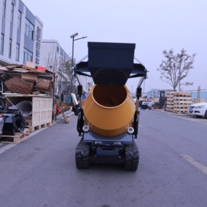 Mini-Raupenbetonmischer Mörtelmischmaschine Kettenbetriebener Zementmischer - Product Image 5