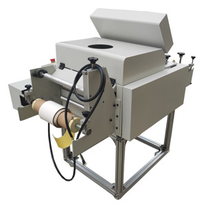 新型半自动重型卷对卷紫外清漆涂布机，带可编程控制器，用于纸标签 - Product Image 4