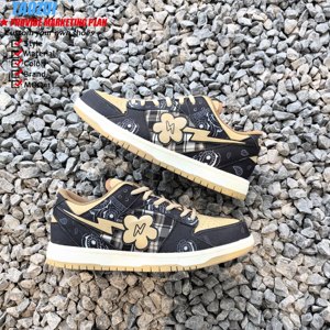 Giày thể thao cổ thấp Retro Custom SB thoáng khí, khử mùi, chống trơn trượt dành cho giới trẻ & nam giới - Giày thiết kế (Dùng được quanh năm) - Product Image 6