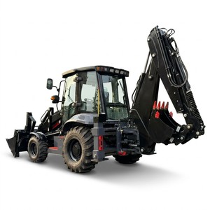 Chargeuse-pelleteuse multifonctionnelle 4x4 avec accessoires rapides, brise-roche, tarière, sièges pivotants pour la construction et l'agriculture - Product Image 3