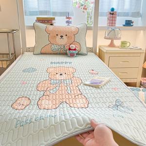 Juego de cama de fibra de refrigeración, alfombrilla suave de aire acondicionado de verano con estampado de dibujos animados, Sábana de refrigeración <span class=keywords><strong>para</strong></span> estudiantes - Product Image 2