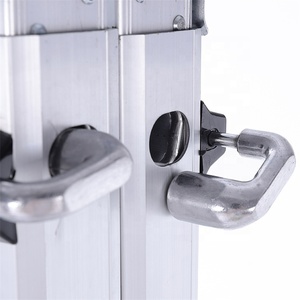 Thang mở rộng nhôm, mở rộng tối đa của thang Kính thiên văn 22 FT, mở rộng thang đóng mở đa năng với hai bánh xe, - Product Image 3