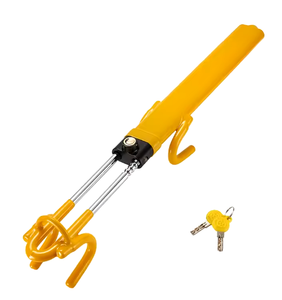ตัวล็อคพวงมาลัยรถยนต์อเนกประสงค์ สีเหลือง ทำจากเหล็กชุบแข็ง - Product Image 4