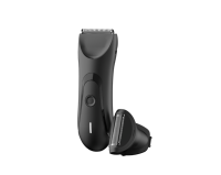 LILIPRO Rasoir Électrique Rechargeable 2-en-1 pour Hommes avec Lame Céramique Étanche SkinSafe pour l'Épilation des Zones Intimes et du Corps