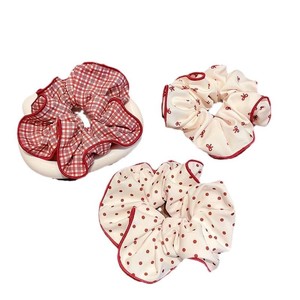 Nueva diadema grande al por mayor Diadema con lazo rojo Diadema con estampado a cuadros para niñas - Product Image 3