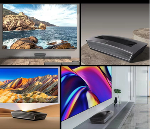 YDH-H6 4k Laser TV 3500 Lumens 3D siêu ngắn ném DLP chiếu RGB ba màu Laser 200 inch không dây rạp hát tại nhà máy chiếu - Product Image 6