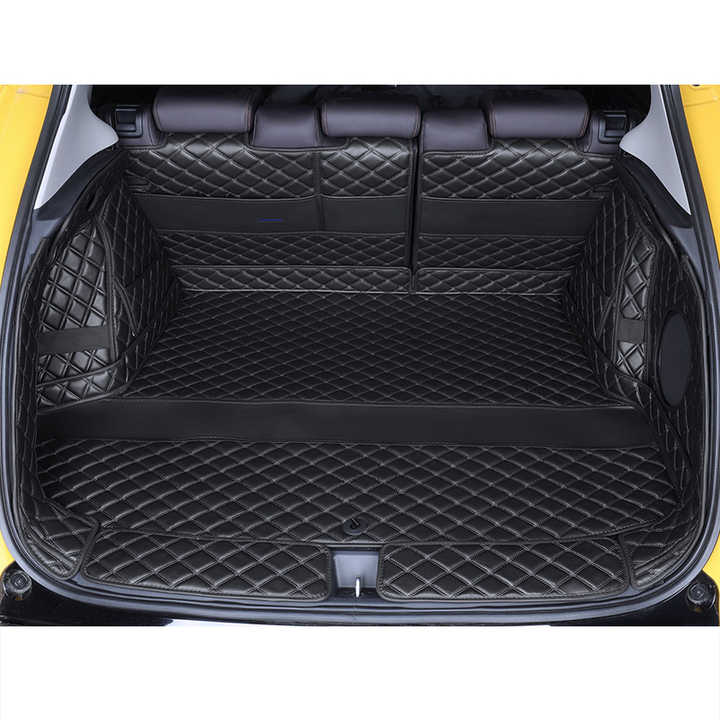 MOTOS Set Tappetini Auto In Gomma TPE Per Hyundai I30 III (2017+) | Tappeto Abitacolo + Baule 3D Antiscivolo | Protezione Stagionale