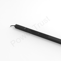 PowerTrust Pdu monophasé 32A dosé par sortie 24 voies 20 * C13 + 4 * C19 0U vertical 2 * disjoncteur unité de Distribution d'alimentation