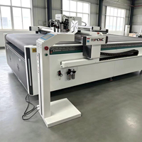 Plotter de Corte CNC Automático de Cama Plana con Cuchilla Oscilante para PVC, Acrílico, Adhesivos, Cartón y Tablero KT