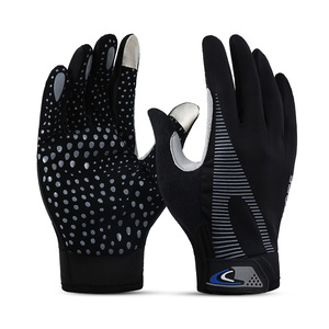 Guantes de Ciclismo de Dedo Completo, de Nailon, Resistentes al Viento, Impermeables, de Silicona Antideslizante, con Pantalla Táctil, para Senderismo, Unisex, para Adultos - Product Image 5