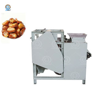 Machines commerciales de décorticage d'arachides électriques de petite taille, machine à éplucher les haricots pour les installations de transformation de noix à grande échelle - Product Image 2