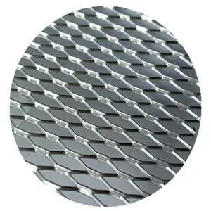 Hoja de malla de alambre de metal expandido de panal de abeja de acero inoxidable/malla de metal expandida de aluminio