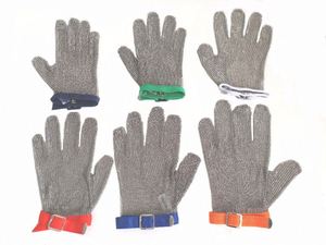 Gants résistants aux coupures en fil <span class=keywords><strong>d</strong></span>'acier inoxydable respirant pour le travail de boucher longue durée - Product Image 5