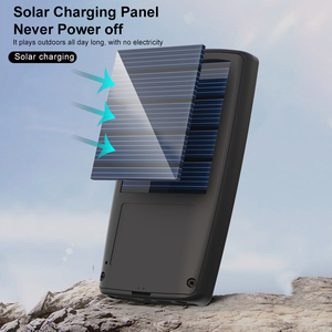 V-256 kỹ thuật số máy nghe nhạc <span class=keywords><strong>MP3</strong></span> với ghi âm 4GB-32GB Bộ nhớ Loud Loa FM Đài phát thanh ánh sáng đèn <span class=keywords><strong>flash</strong></span> âm thanh Kinh Thánh năng lượng mặt trời Powered - Product Image 4