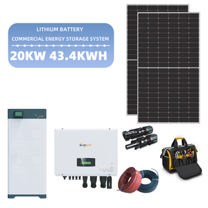 20kw 43.4kwh Solar Hybrid <b>System</b> Complete Solar Kit <b>Energy</b> <b>Storage</b> <b>System</b> PV 3Phase Battery IEC for Belgium Use - Product Image 6