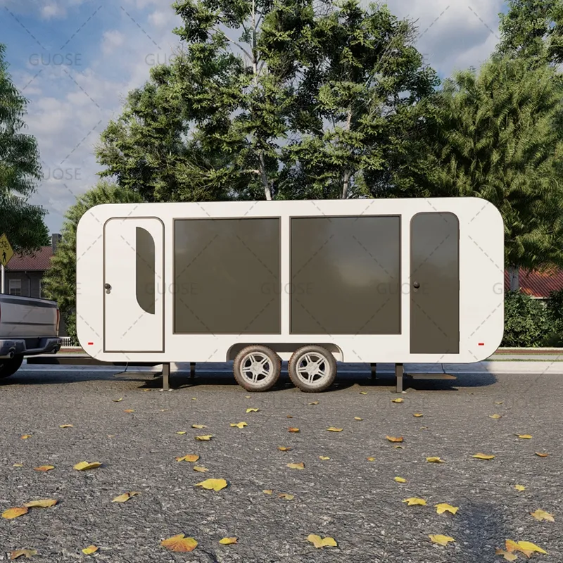 Kabin Mini Pod Beroda Ukuran Reguler Rumah Pod Menyesuaikan Tata Letak Internal Kabin Apple dengan Furnitur Mini