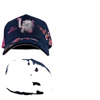 Gorras Deportivas Personalizadas OEM/ODM con Bordado, 100% Algodón, Gorras Trucker de 5 Paneles con Estructura, Gorras Sad Boyz Originales, Gorras G5 Barbas