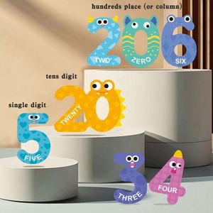 Puzzles pour bébés colorés, sûrs et fiables, de grande taille, animaux, formes, lettres majuscules, aimants pour réfrigérateur - Product Image 3