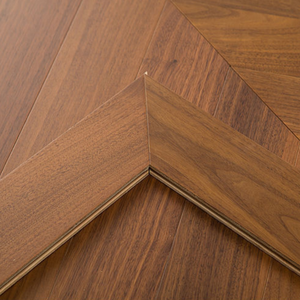 Plancher en bois d'ingénierie <span class=keywords><strong>à</strong></span> chevrons en chêne français, résistant au feu, vieilli, hautement recommandé pour salon - Product Image 3