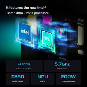 Nueva Computadora de Escritorio para Juegos Predator Orion 7000, Intel Core Ultra9, RTX 5080, 16GB GDDR7, 64GB DDR5, 2TB SSD, Refrigeración Líquida, Windows - Product Image 4