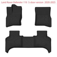 Original Automodell Hochwertiger TPE 3D Bestseller LHD Auto Boden matte Teppich für Land Rover Defender 110 2020-2025