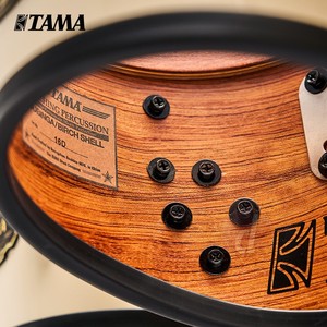 กลองเดินแถว TAMA Starlight <span class=keywords><strong>Tenor</strong></span> รุ่น B8023TK-SGW พร้อมตัวกลองไม้เบิร์ช รุ่น Bubinga/Birch - Product Image 4