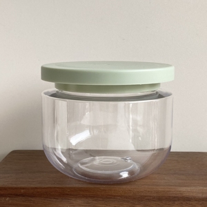 Botol Kosmetik Plastik PET Transparan 8OZ 250ml Mulut Lebar untuk Body Butter, Wadah Kosmetik Kosong untuk Krim Lulur Tubuh - Product Image 5