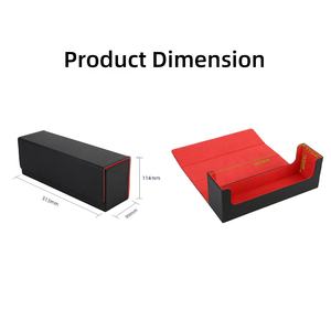 Torson Toptan Özelleştirilebilir Çift Katlı Kart Saklama Kutusu Büyük PU Deri Baskılı Desenli Hediye TCG CCG PTCG <span class=keywords><strong>Tarot</strong></span> Desteleri Oyun Tahtası - Product Image 5